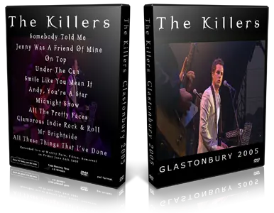 Artwork Cover of The Killers 2005-08-24 DVD Glastonbury Proshot