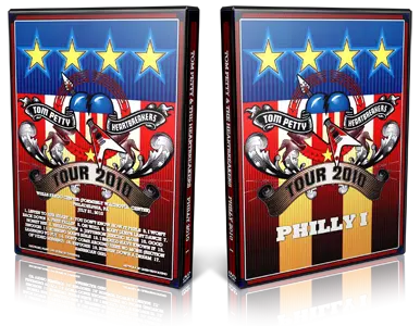 Artwork Cover of Tom Petty 2010-07-31 DVD Philadelphia Audience