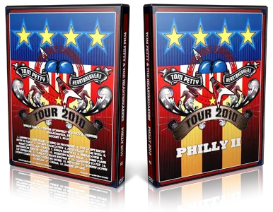 Artwork Cover of Tom Petty 2010-08-01 DVD Philadelphia Audience
