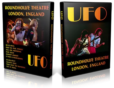 Artwork Cover of UFO Compilation DVD Roundhouse Theatre 1975 1977 Proshot