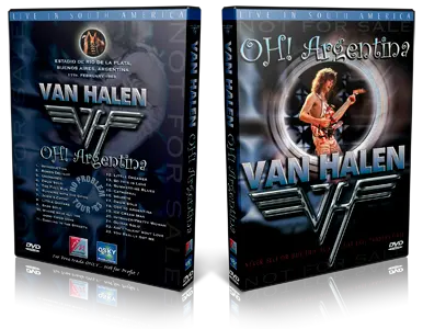 Artwork Cover of Van Halen 1983-02-11 DVD Buenos Aires Proshot