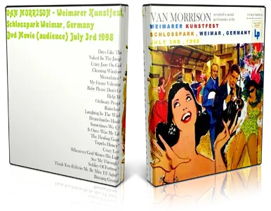 Artwork Cover of Van Morrison 1998-07-03 DVD Weimar Audience