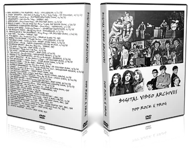 Artwork Cover of Various Artists Compilation DVD Digital Video Archives Vol 1 Proshot