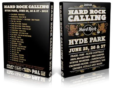 Artwork Cover of Various Artists 2010-00-00 DVD Hard Rock Calling 2010 Proshot