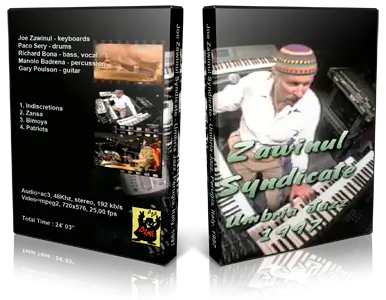 Artwork Cover of Zawinul Syndicate Compilation DVD Umbria Jazz 1997 Proshot