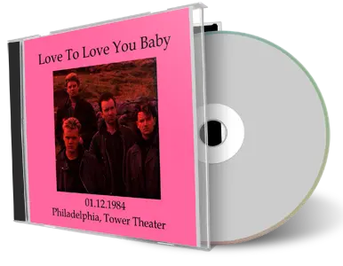 Artwork Cover of U2 1984-12-01 CD Philadelphia Audience