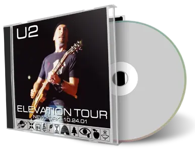 Artwork Cover of U2 2001-10-24 CD New York Audience