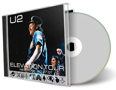 Artwork Cover of U2 2001-10-27 CD New York Audience