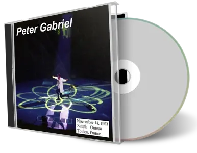 Artwork Cover of Peter Gabriel 1993-11-14 CD Toulon Audience