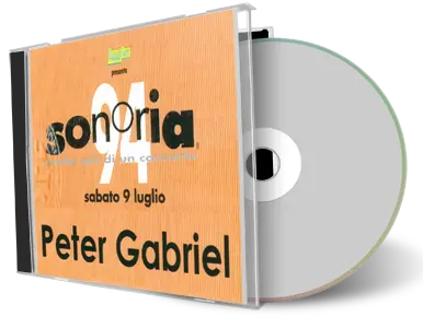 Artwork Cover of Peter Gabriel 1994-07-09 CD Milano Audience