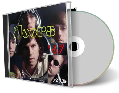 Artwork Cover of The Doors Compilation CD Rare Audience
