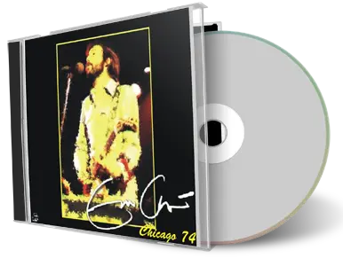 Artwork Cover of Eric Clapton 1974-07-02 CD Chicago Soundboard