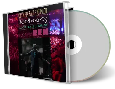 Artwork Cover of REM 2008-09-23 CD Munich Audience