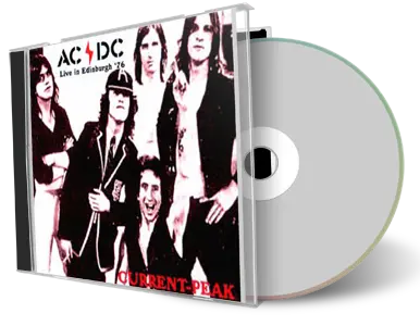 Artwork Cover of ACDC 1976-06-12 CD Edinburgh Audience