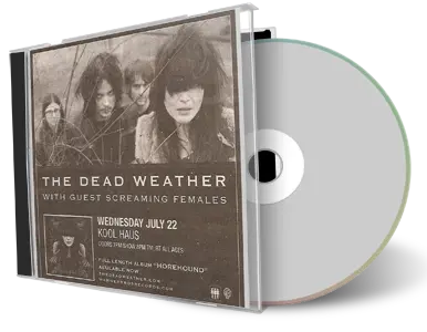 Artwork Cover of Dead Weather 2009-07-22 CD Toronto Audience