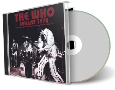 Artwork Cover of The Who 1970-06-19 CD Dallas Audience