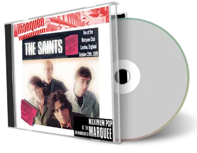 Artwork Cover of The Saints Compilation CD London 1989 Audience