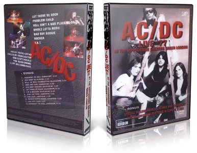 Artwork Cover of ACDC 1977-10-27 DVD London Proshot