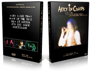 Artwork Cover of Alice in Chains 1990-09-09 DVD Seattle Audience