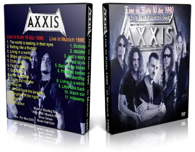 Artwork Cover of Axxis Compilation DVD Cologne and Munich 1990-1995 Proshot