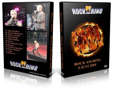 Artwork Cover of Billy Idol 2005-06-06 DVD Nurburgring Proshot