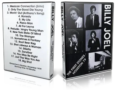 Artwork Cover of Billy Joel Compilation DVD Houston 79 Proshot