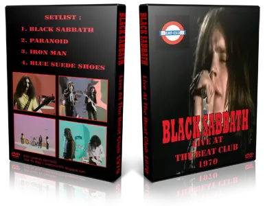 Artwork Cover of Black Sabbath 1970-05-25 DVD Bremen Proshot