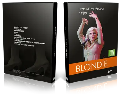 Artwork Cover of Blondie Compilation DVD Musimax 1999 Proshot