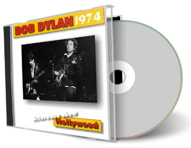 Artwork Cover of Bob Dylan 1974-01-19 CD Hollywood Audience