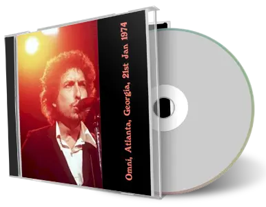 Artwork Cover of Bob Dylan 1974-01-21 CD Atlanta Audience