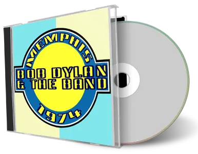 Artwork Cover of Bob Dylan 1974-01-23 CD Memphis Audience