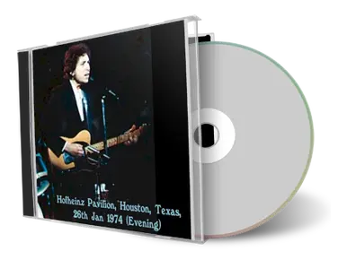 Artwork Cover of Bob Dylan 1974-01-26 CD Houston Audience