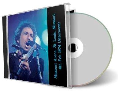 Artwork Cover of Bob Dylan 1974-02-04 CD St Louis Audience