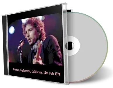 Artwork Cover of Bob Dylan 1974-02-13 CD Los Angeles Audience