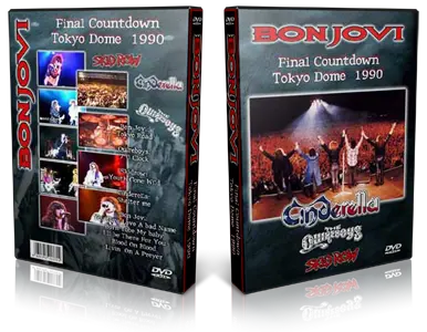 Artwork Cover of Bon Jovi 1990-12-31 DVD Tokyo Proshot
