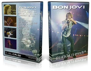 Artwork Cover of Bon Jovi 1993-07-31 DVD Buffalo Proshot