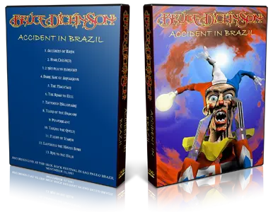 Artwork Cover of Bruce Dickinson 1997-11-15 DVD Sao Paulo Proshot