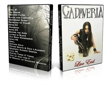 Artwork Cover of Cadaveria 2010-04-11 DVD Bucharest Audience