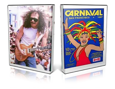 Artwork Cover of Carlos Santana 1987-06-14 DVD San Francisco Proshot
