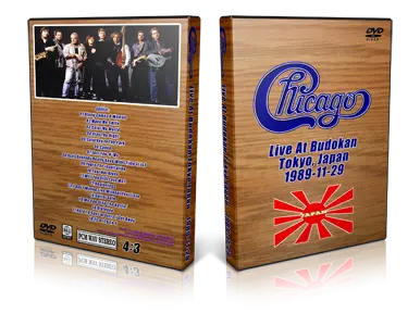 Artwork Cover of Chicago 1989-11-29 DVD Tokyo Proshot