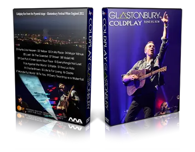 Artwork Cover of Coldplay 2011-06-25 DVD Pilton Proshot