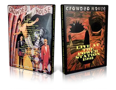 Artwork Cover of Crowded House 1991-08-26 DVD Auckland Proshot