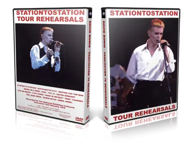 Artwork Cover of David Bowie Compilation DVD Station to Station Tour Rehearsals 76 Proshot