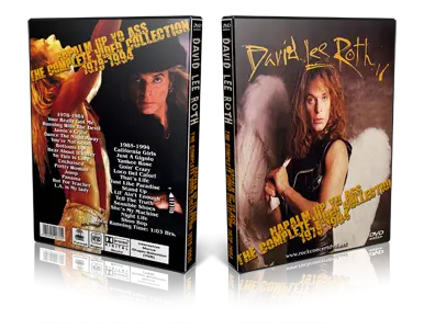 Artwork Cover of David Lee Roth Compilation DVD Complete Video Collection 1978-1994 Proshot
