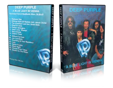 Artwork Cover of Deep Purple 1987-08-26 DVD Vienna Audience