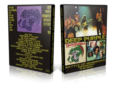 Artwork Cover of Deep Purple 1993-10-11 DVD Memmingen Audience