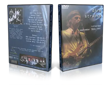 Artwork Cover of Dire Straits 1991-09-30 DVD Rotterdam Audience