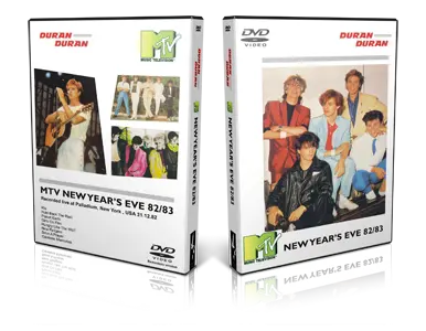 Artwork Cover of Duran Duran 1982-12-31 DVD New York Proshot