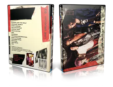 Artwork Cover of Duran Duran 1993-05-06 DVD Montevideo Proshot