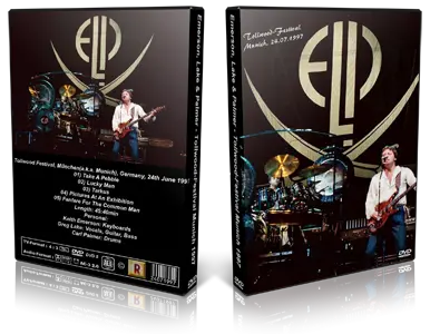 Artwork Cover of ELP 1997-07-24 DVD Munich Proshot